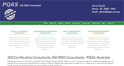 Desktop Screenshot of pqas.com.au